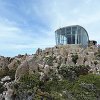 Observation building on top of Mt Wellington